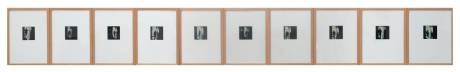 Jorge Molder  Curta metragem 2000 Suite de dix polaroids. 35 x 250 cm