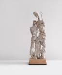 Etienne-Martin Deux personnages, 1945-50. Plâtre, fil de fer. 46 x 13 x 2 cm.