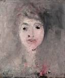 Emilie Charmy Autoportrait Circa 1960-1965 Huile sur toile 41 x 33 cm