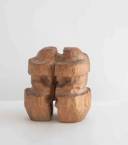 Etienne-Martin Petite Demeure X, 1967. Bois de Buis. 17 x 16 x 14 cm