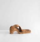 Etienne-Martin Chaussure, 1942-54. Bois d'if. 14 x 32 x 10,5 cm
